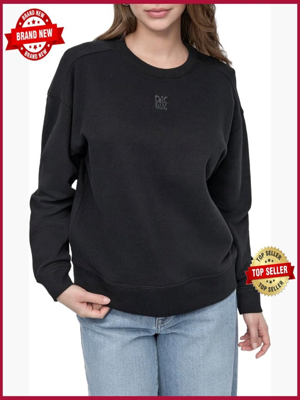 Crew Neck Short Sleeve Knit Top Women's T-Shirt Cotton Regular Fit